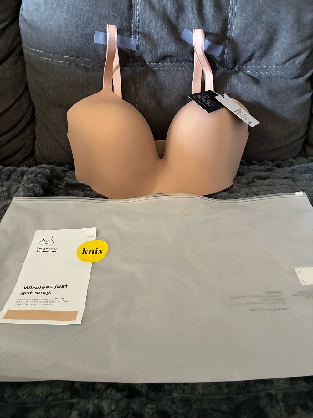 NWT Knix Wingwoman wireless bra
